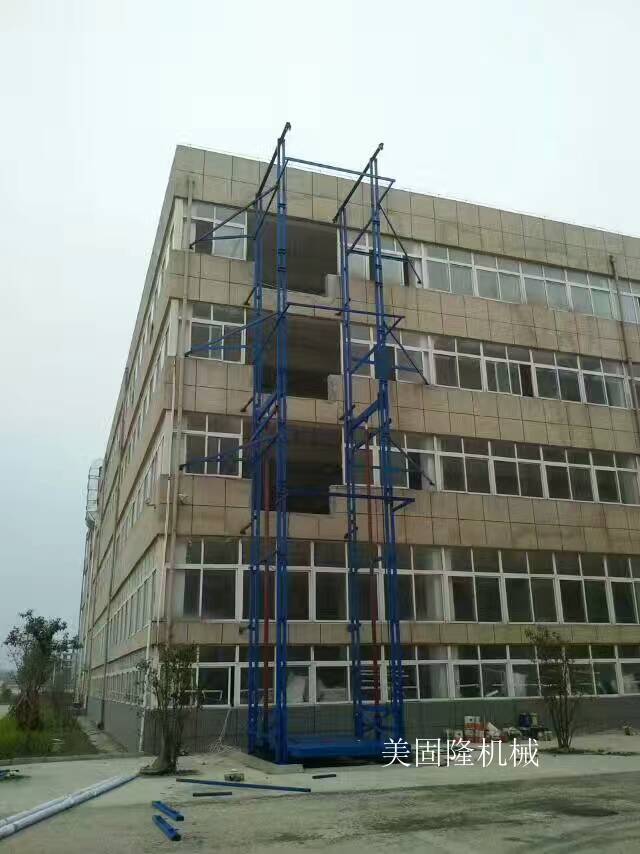 三沙室外双臂导轨式升降机厂家